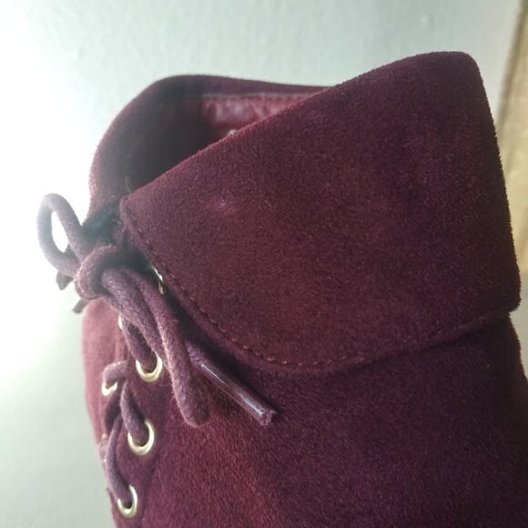 Top Moda Odell women's size 6 Plum color ankle boots - Picture 13 of 13